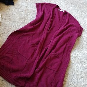 Maurices Large Maroon Duster